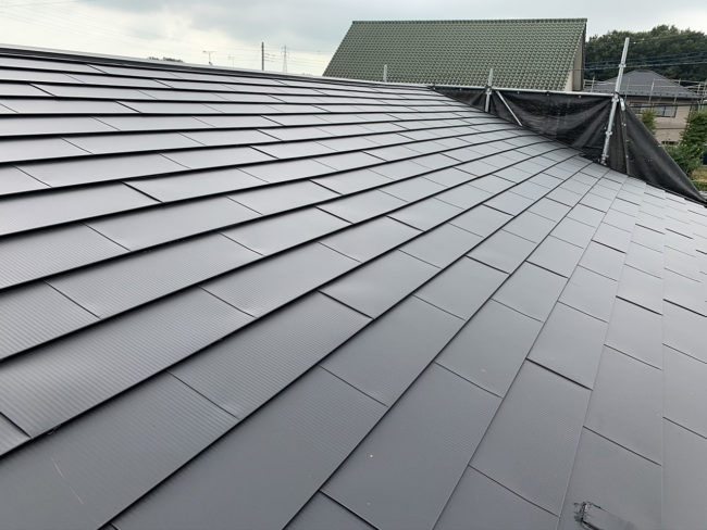 屋根葺き替え工事