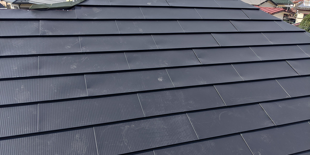 屋根重ね張り工事