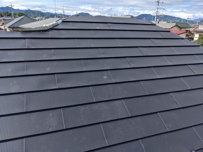 屋根重ね張り工事