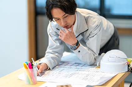 資格・経験をもった職人とスタッフが多く在籍！